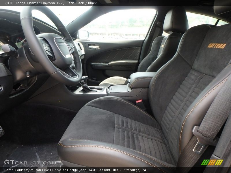 Pitch Black / Black 2018 Dodge Charger Daytona 392