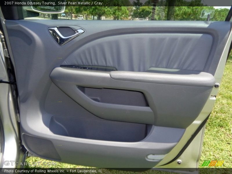 Silver Pearl Metallic / Gray 2007 Honda Odyssey Touring