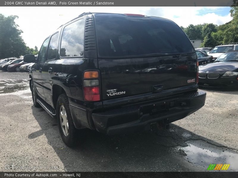 Polo Green Metallic / Sandstone 2004 GMC Yukon Denali AWD