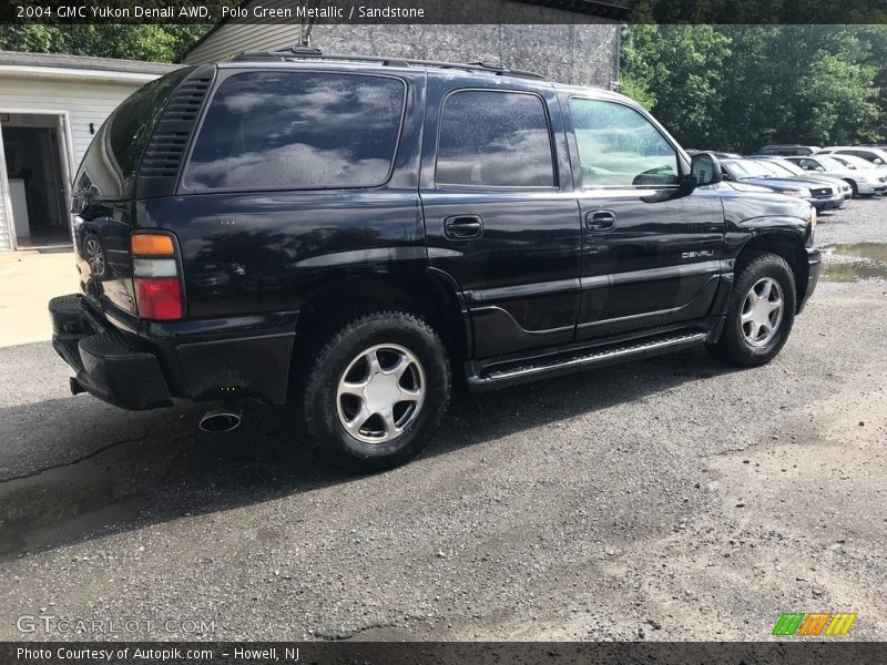 Polo Green Metallic / Sandstone 2004 GMC Yukon Denali AWD