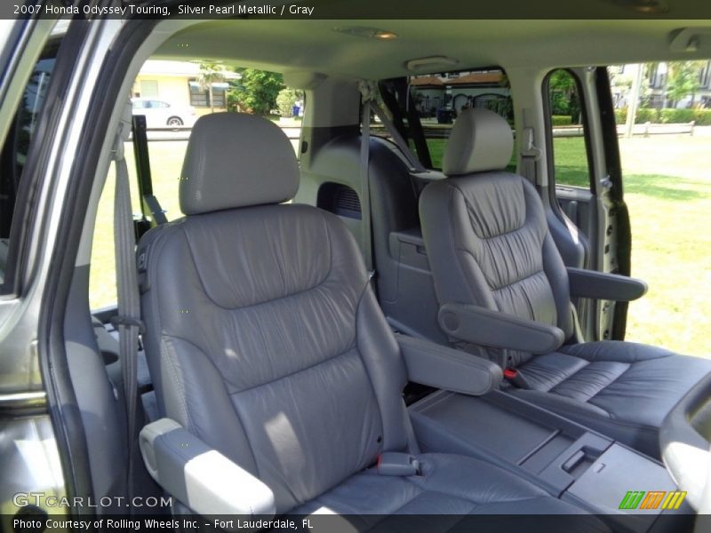 Silver Pearl Metallic / Gray 2007 Honda Odyssey Touring