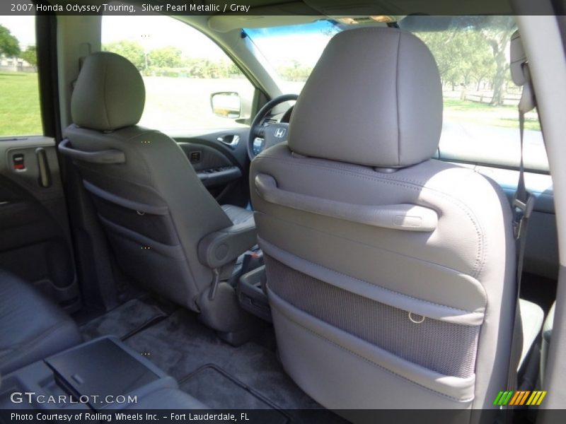 Silver Pearl Metallic / Gray 2007 Honda Odyssey Touring