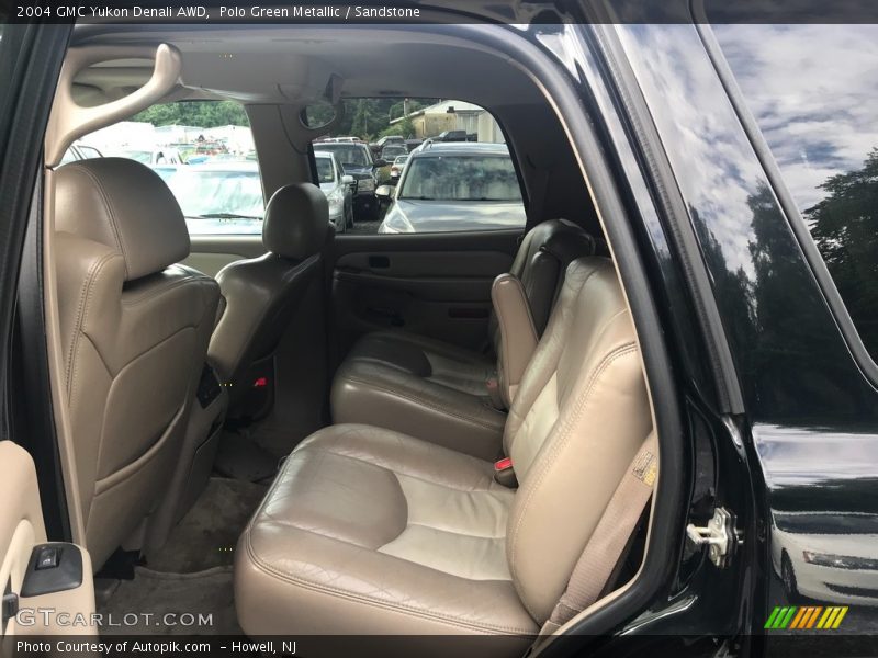 Polo Green Metallic / Sandstone 2004 GMC Yukon Denali AWD