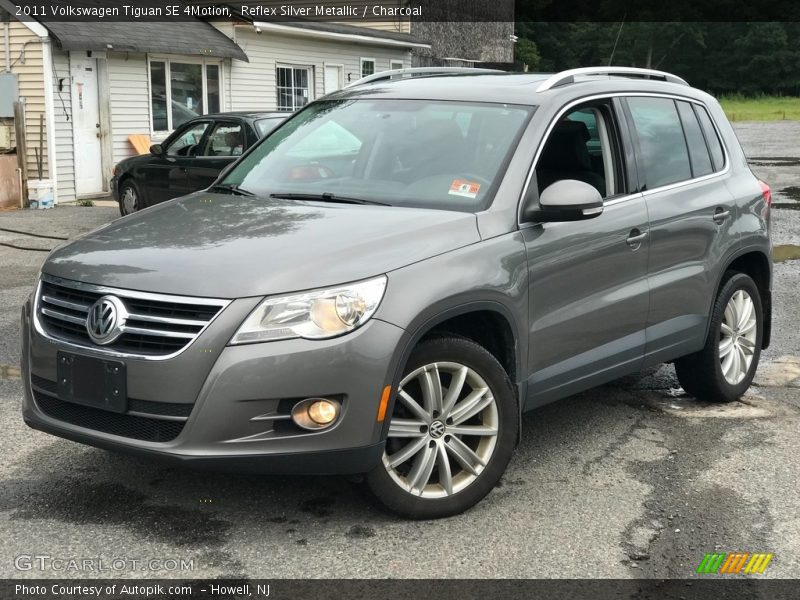 Reflex Silver Metallic / Charcoal 2011 Volkswagen Tiguan SE 4Motion