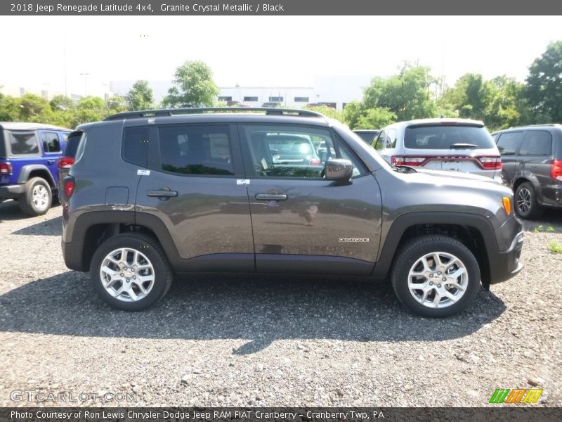 Granite Crystal Metallic / Black 2018 Jeep Renegade Latitude 4x4