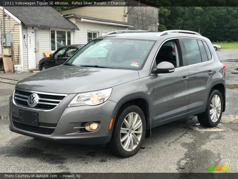 Reflex Silver Metallic / Charcoal 2011 Volkswagen Tiguan SE 4Motion