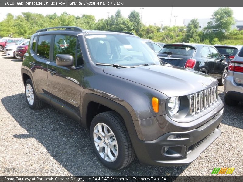 Granite Crystal Metallic / Black 2018 Jeep Renegade Latitude 4x4