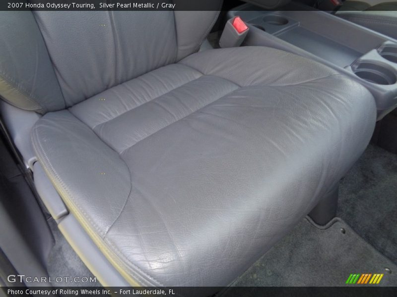 Silver Pearl Metallic / Gray 2007 Honda Odyssey Touring