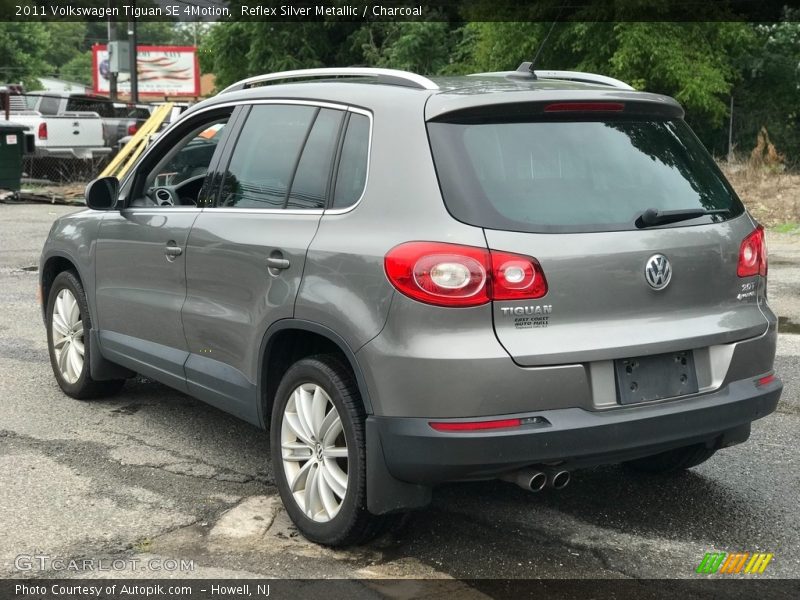 Reflex Silver Metallic / Charcoal 2011 Volkswagen Tiguan SE 4Motion