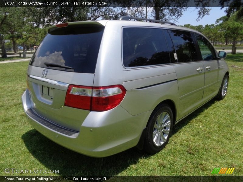 Silver Pearl Metallic / Gray 2007 Honda Odyssey Touring