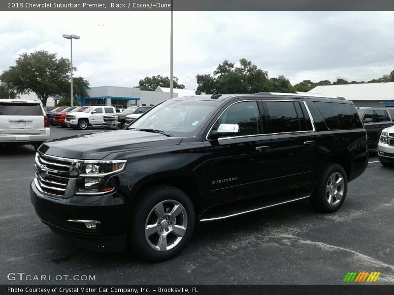 Black / Cocoa/­Dune 2018 Chevrolet Suburban Premier