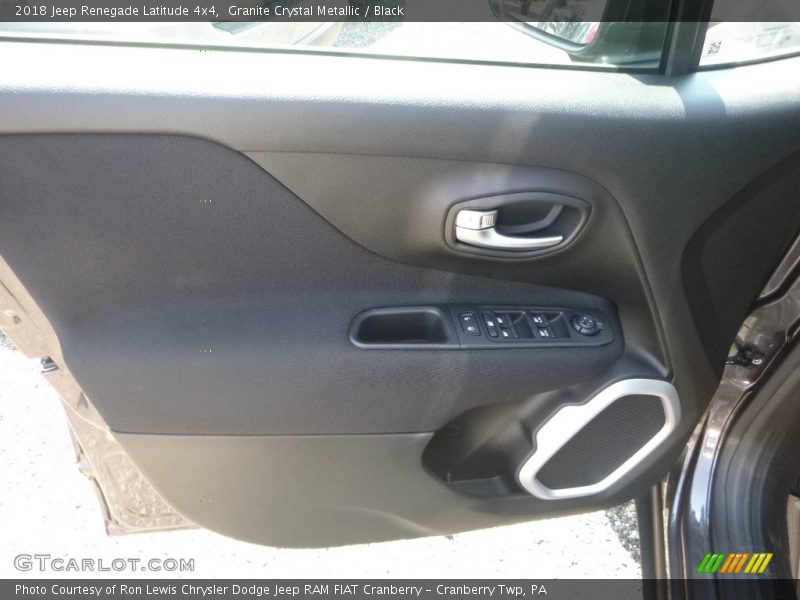 Granite Crystal Metallic / Black 2018 Jeep Renegade Latitude 4x4