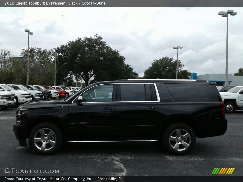 Black / Cocoa/­Dune 2018 Chevrolet Suburban Premier