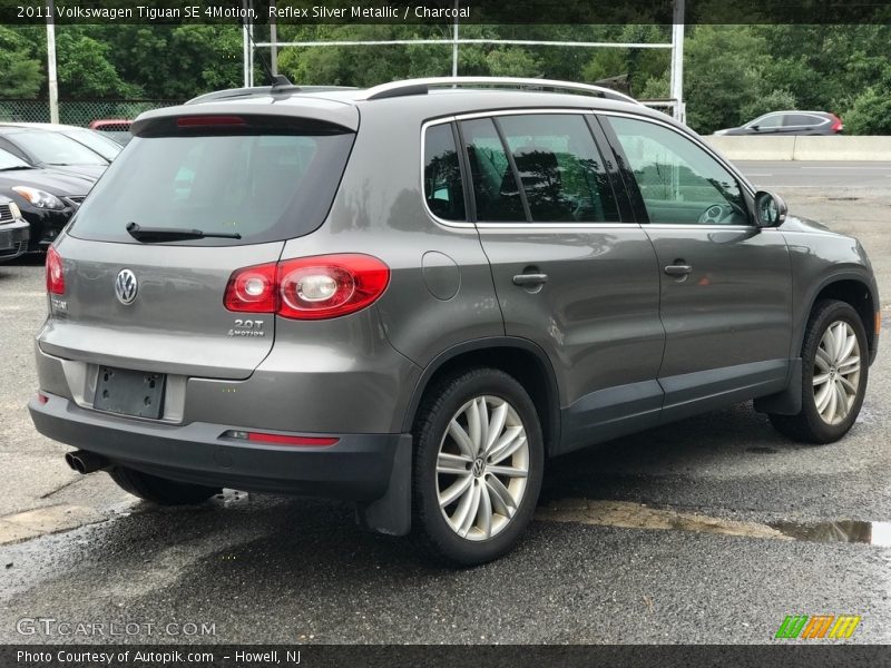 Reflex Silver Metallic / Charcoal 2011 Volkswagen Tiguan SE 4Motion