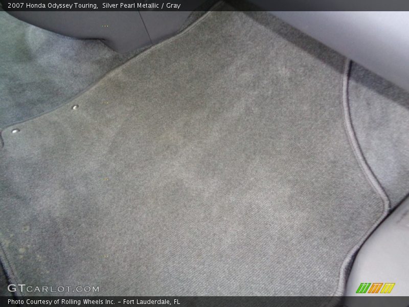 Silver Pearl Metallic / Gray 2007 Honda Odyssey Touring