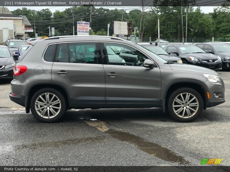 Reflex Silver Metallic / Charcoal 2011 Volkswagen Tiguan SE 4Motion