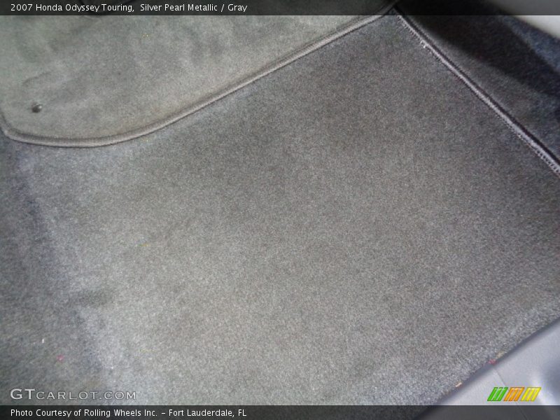 Silver Pearl Metallic / Gray 2007 Honda Odyssey Touring