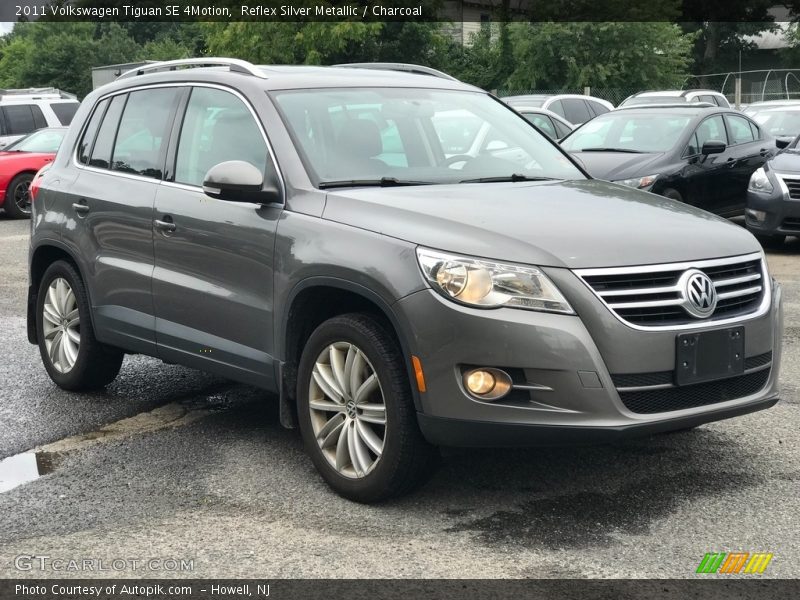 Reflex Silver Metallic / Charcoal 2011 Volkswagen Tiguan SE 4Motion