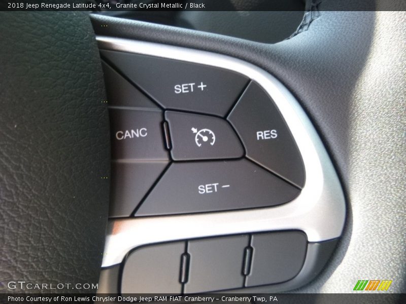 Granite Crystal Metallic / Black 2018 Jeep Renegade Latitude 4x4