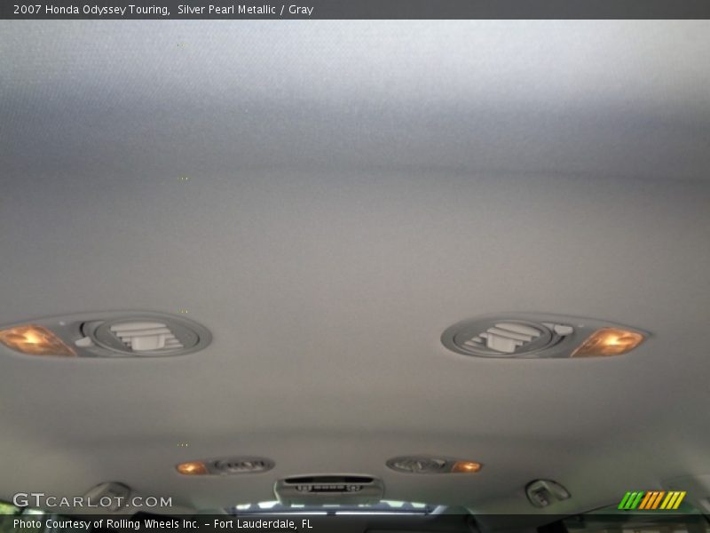 Silver Pearl Metallic / Gray 2007 Honda Odyssey Touring