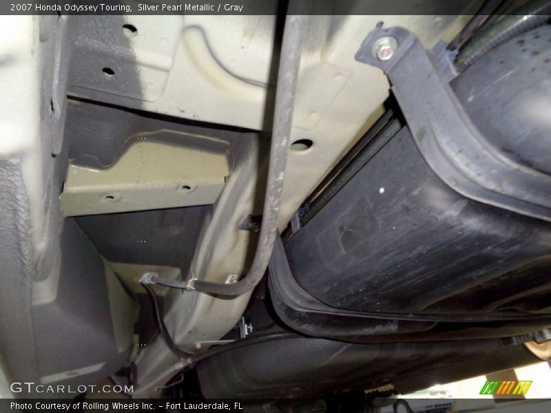 Silver Pearl Metallic / Gray 2007 Honda Odyssey Touring