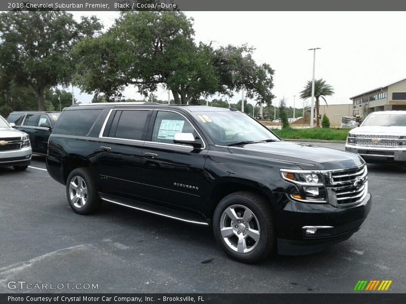 Black / Cocoa/­Dune 2018 Chevrolet Suburban Premier