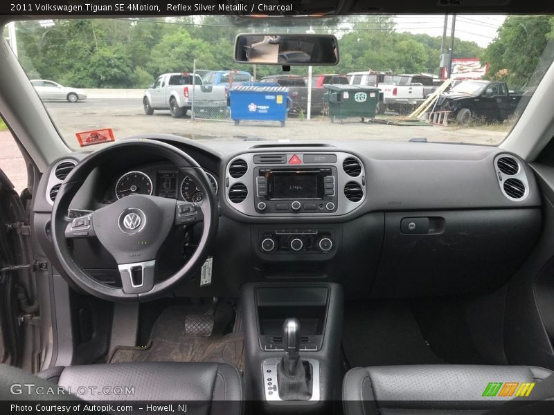 Reflex Silver Metallic / Charcoal 2011 Volkswagen Tiguan SE 4Motion