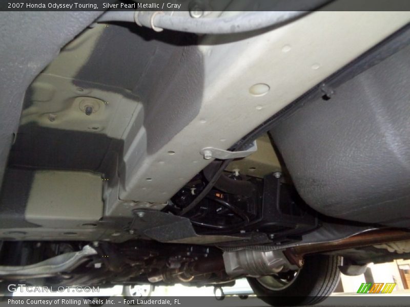 Silver Pearl Metallic / Gray 2007 Honda Odyssey Touring