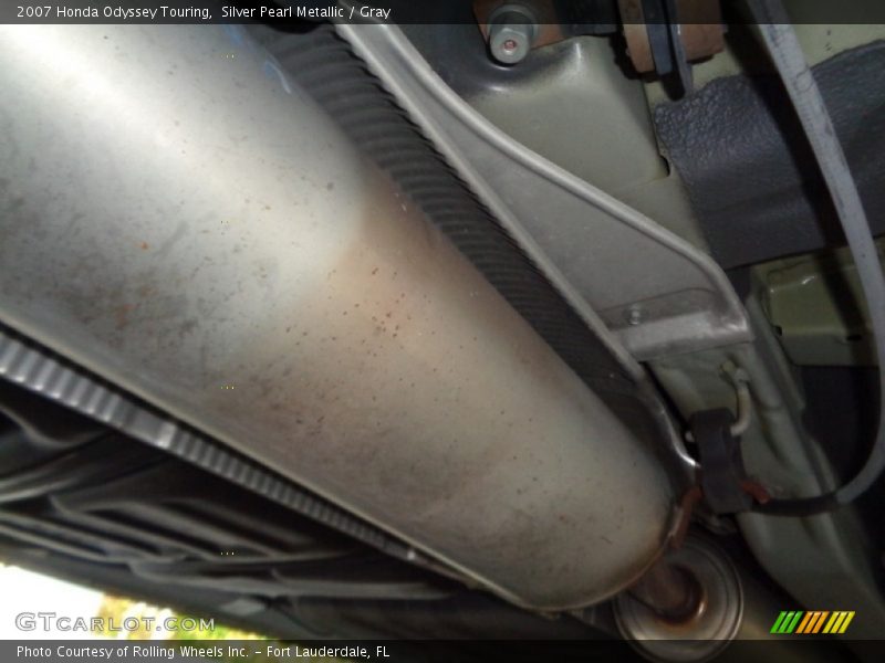 Silver Pearl Metallic / Gray 2007 Honda Odyssey Touring