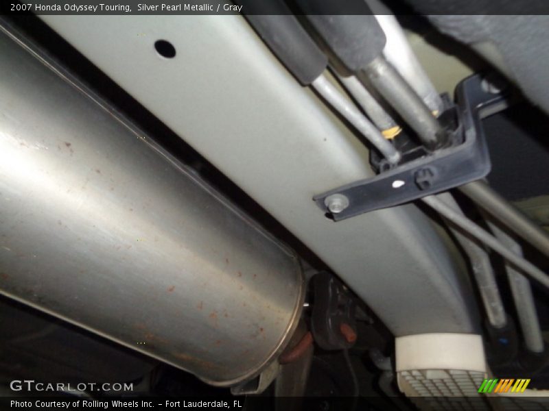 Silver Pearl Metallic / Gray 2007 Honda Odyssey Touring