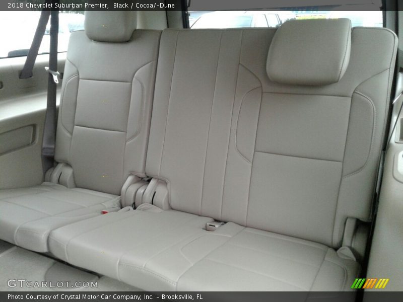 Rear Seat of 2018 Suburban Premier