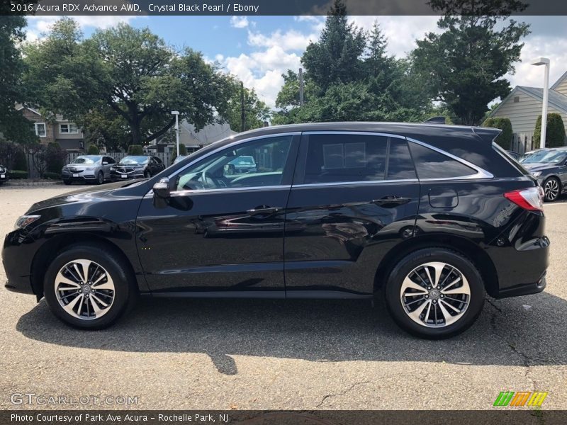 Crystal Black Pearl / Ebony 2016 Acura RDX Advance AWD