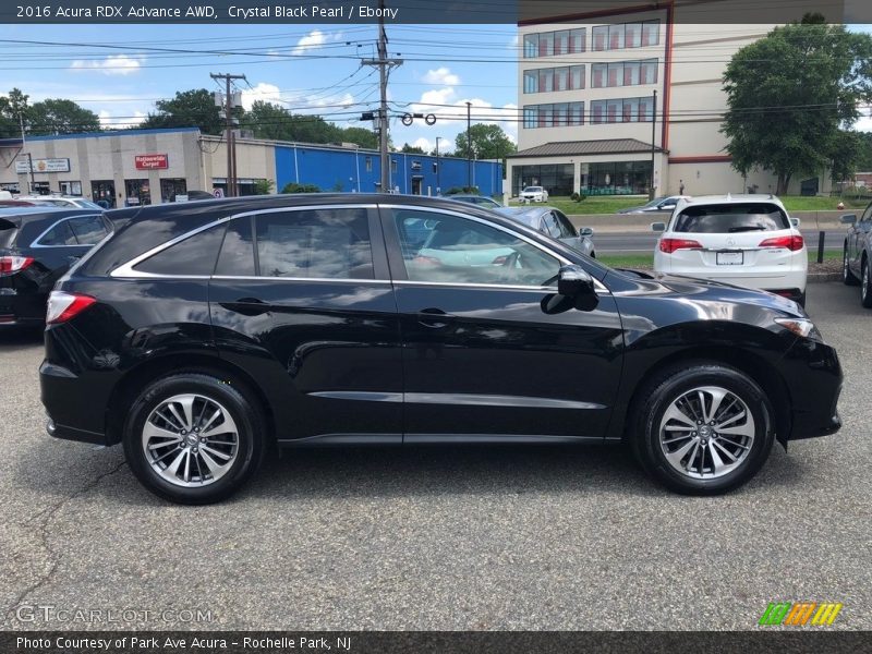 Crystal Black Pearl / Ebony 2016 Acura RDX Advance AWD
