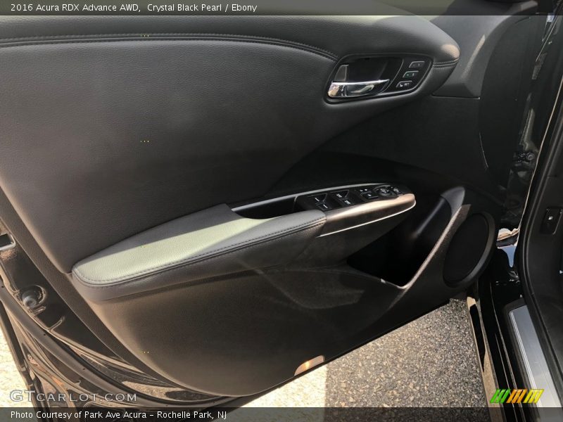 Crystal Black Pearl / Ebony 2016 Acura RDX Advance AWD