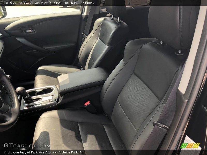 Crystal Black Pearl / Ebony 2016 Acura RDX Advance AWD