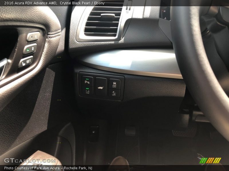 Crystal Black Pearl / Ebony 2016 Acura RDX Advance AWD