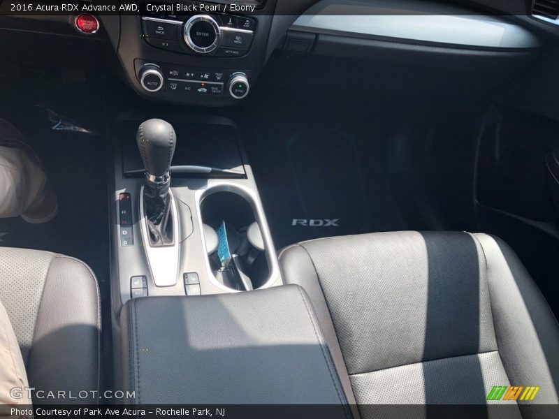 Crystal Black Pearl / Ebony 2016 Acura RDX Advance AWD