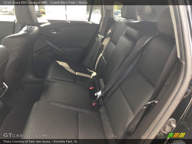 Crystal Black Pearl / Ebony 2016 Acura RDX Advance AWD