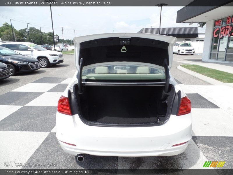 Alpine White / Venetian Beige 2015 BMW 3 Series 320i Sedan