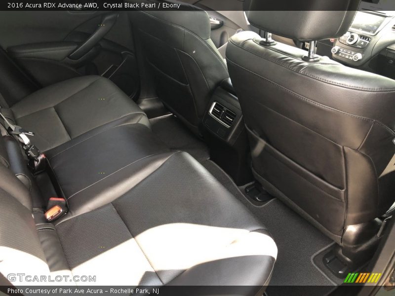 Crystal Black Pearl / Ebony 2016 Acura RDX Advance AWD