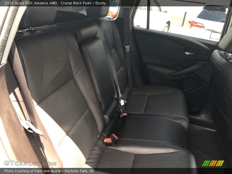 Crystal Black Pearl / Ebony 2016 Acura RDX Advance AWD