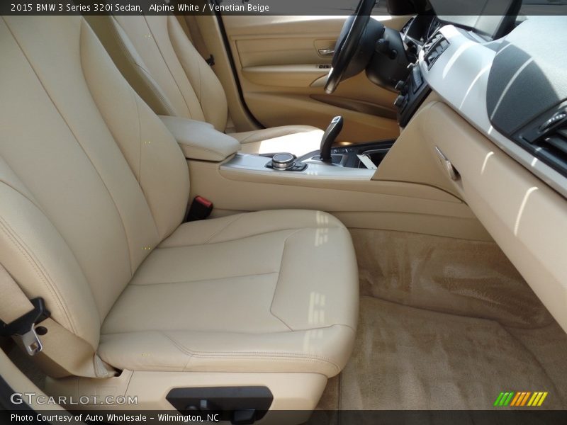 Alpine White / Venetian Beige 2015 BMW 3 Series 320i Sedan
