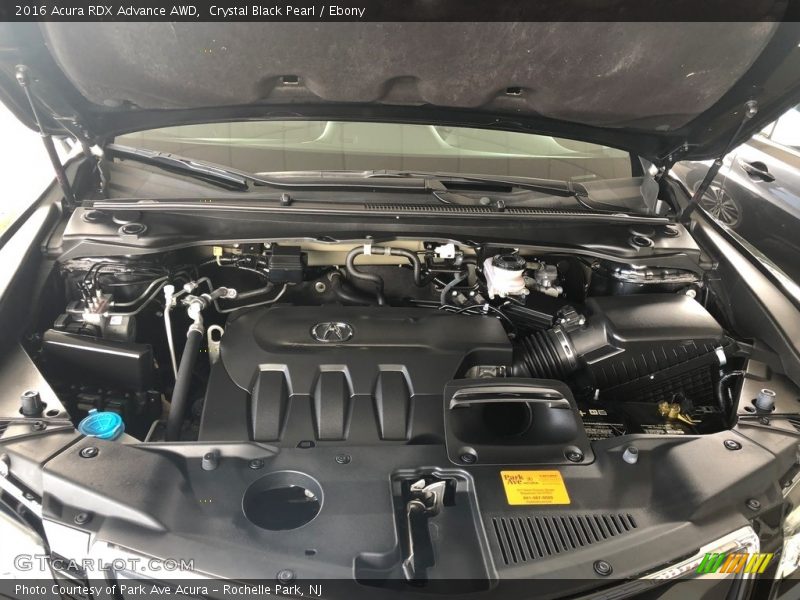 Crystal Black Pearl / Ebony 2016 Acura RDX Advance AWD