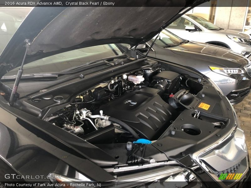 Crystal Black Pearl / Ebony 2016 Acura RDX Advance AWD