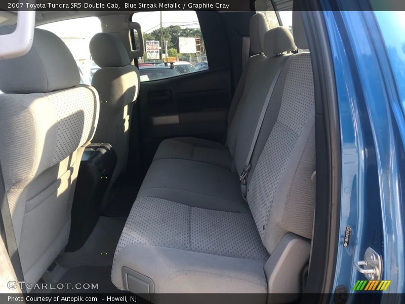 Blue Streak Metallic / Graphite Gray 2007 Toyota Tundra SR5 Double Cab