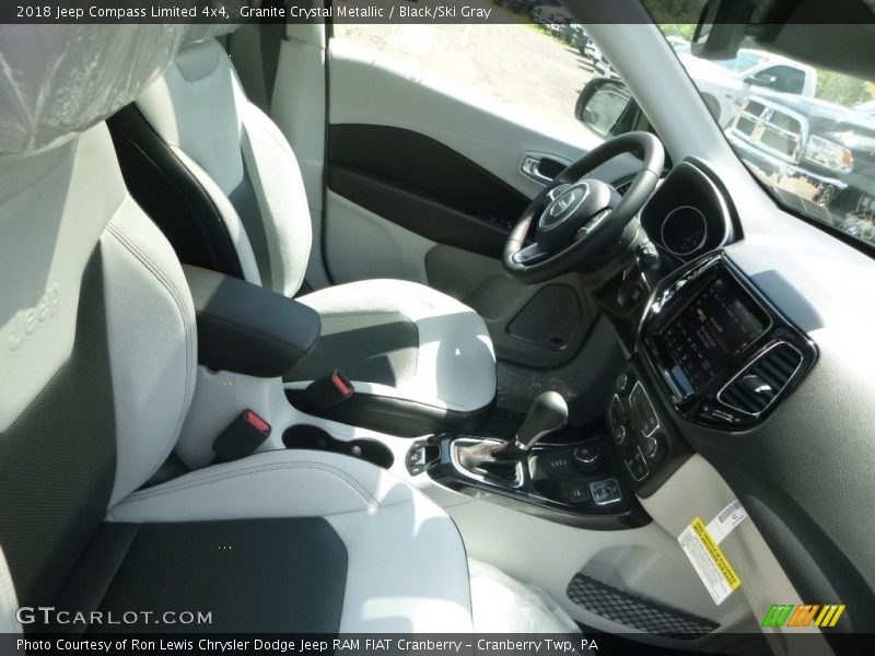 Granite Crystal Metallic / Black/Ski Gray 2018 Jeep Compass Limited 4x4