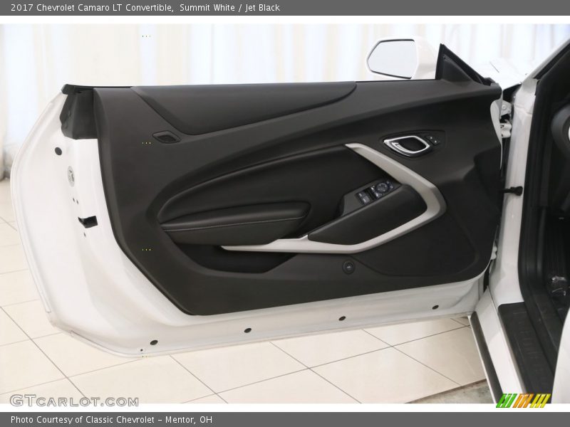 Summit White / Jet Black 2017 Chevrolet Camaro LT Convertible