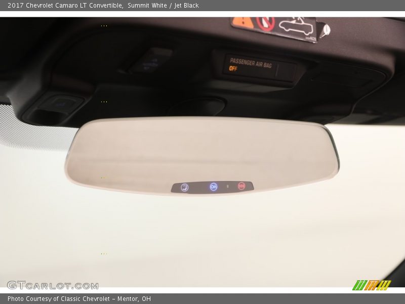 Summit White / Jet Black 2017 Chevrolet Camaro LT Convertible