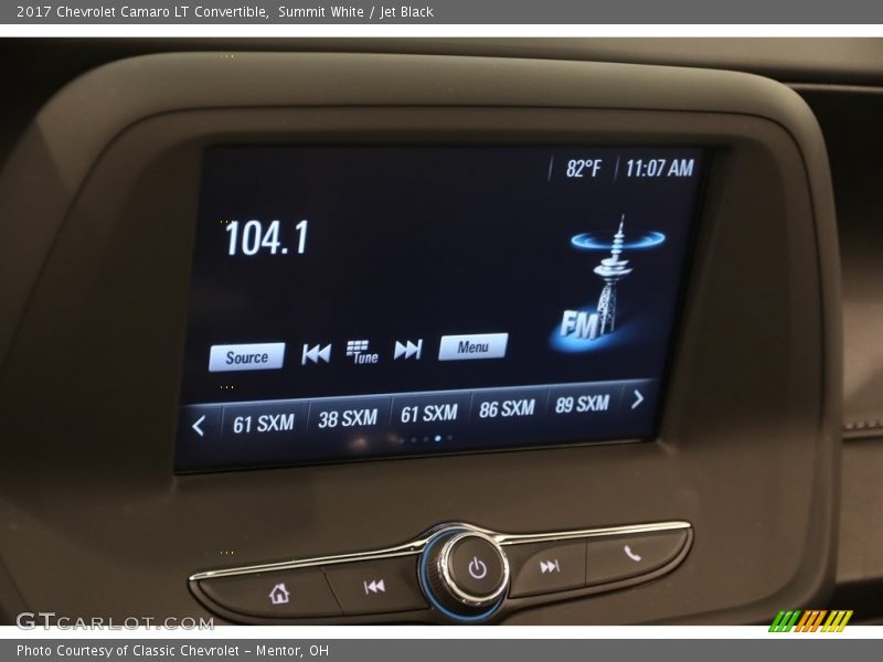 Summit White / Jet Black 2017 Chevrolet Camaro LT Convertible