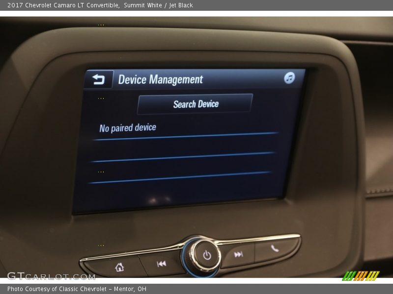 Summit White / Jet Black 2017 Chevrolet Camaro LT Convertible